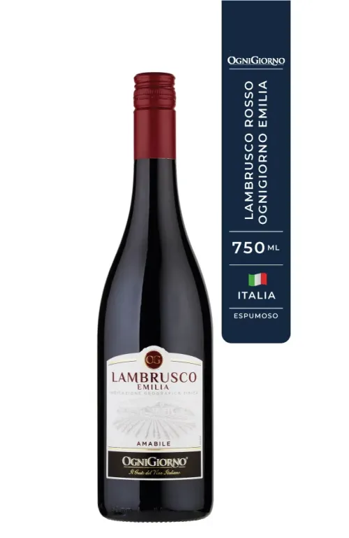 Lambrusco Rosso Ognigiorno Emilia IGT 750ml