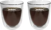 Set de vasos de vidrio "Double"