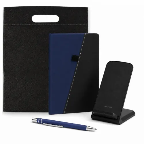 Set ejecutive plus black Azul